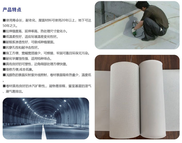 聚氯乙烯(PVC)防水卷材(图2)