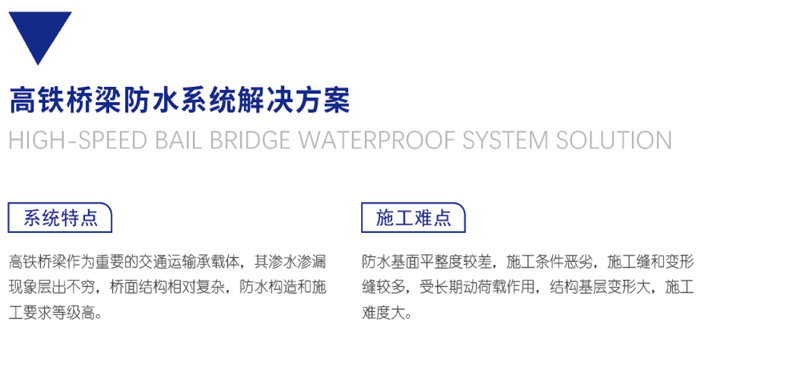 高铁桥梁防水系统解决方案(图1)